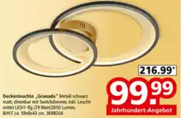 Segmüller Deckenleuchte Granada" Angebot