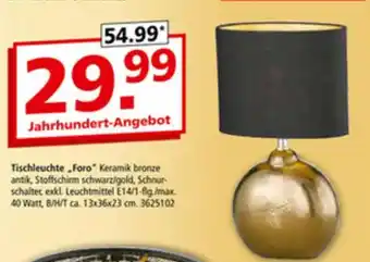 Segmüller Tischleuchte Foro" Angebot