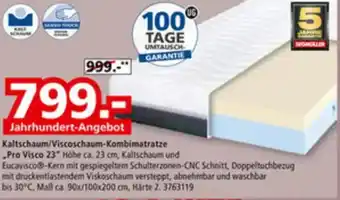 Segmüller Kaltschaum/Viscoschaum-Kombimatratze Angebot