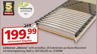 Segmüller Lattenrost „Almeria" Angebot