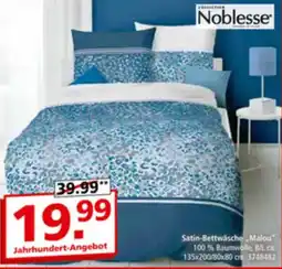 Segmüller Noblesse Satin-Bettwäsche Malou" Angebot