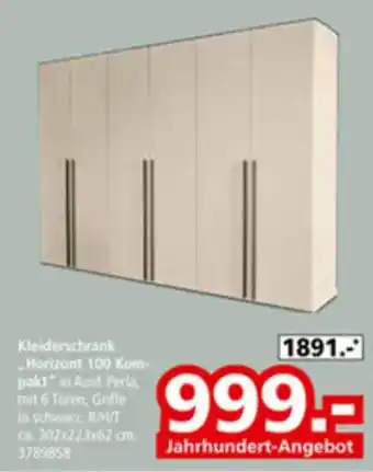 Segmüller Kleiderschrank Horizont 100 Angebot