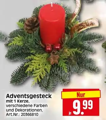 Herkules Baumarkt Adventsgesteck Angebot