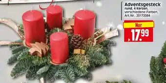 Herkules Baumarkt Adventsgesteck Angebot