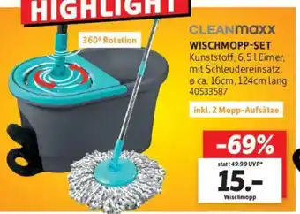 SCONTO CLEANMAXX Wischmopp-set Angebot