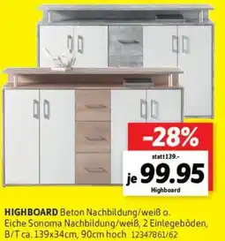 SCONTO Highboard Angebot