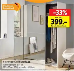 SCONTO Schwebetürenschrank Angebot