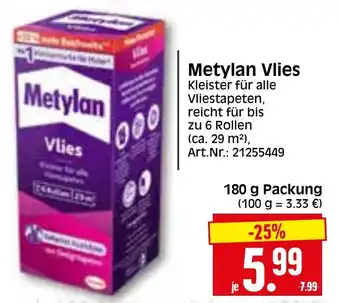 Herkules Baumarkt Metylan Vlies 180g Angebot