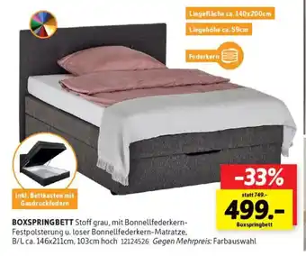 SCONTO Boxspringbett Angebot