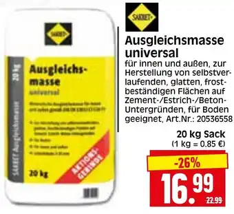 Herkules Baumarkt Ausgleichsmasse Universal Angebot