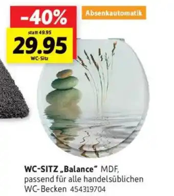 SCONTO WC-SITZ,,Balance" Angebot