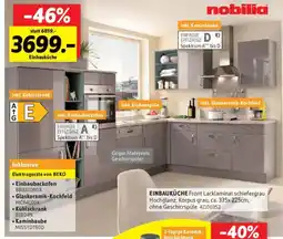 SCONTO Einbauküche nobilia Angebot