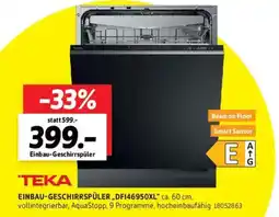 SCONTO EINBAU-GESCHIRRSPÜLER,,DFI46950XL" TEKA Angebot