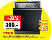 SCONTO EINBAU-GESCHIRRSPÜLER,,DFI46950XL" TEKA Angebot