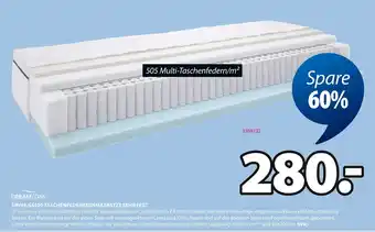 Jysk DREAMZONE Driva gs100 taschenfederkernmatratze sehr fest Angebot