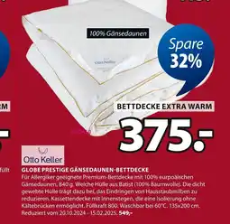 Jysk Otto keller globe prestige gänsedaunen-bettdecke Angebot