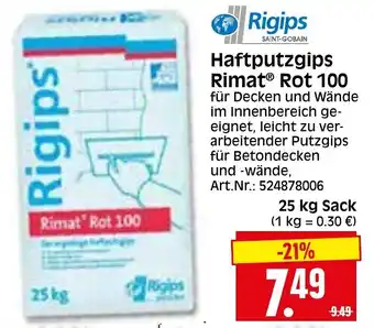 Herkules Baumarkt Rigips Haftputzgips Rimat Rot 100 Angebot