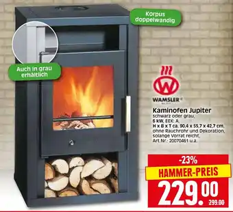 Herkules Baumarkt Wamsler Kaminofen Jupiter Angebot