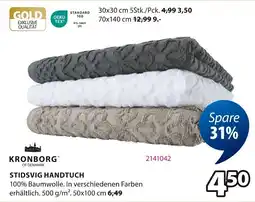 Jysk Stidsvig handtuch KRONBORG Angebot