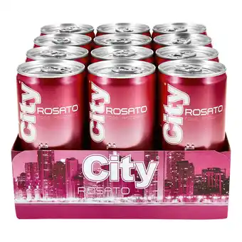 Netto Marken-Discount City Secco Rosato 10,0 % vol 0,20 Liter Dose, 12er Pack Angebot