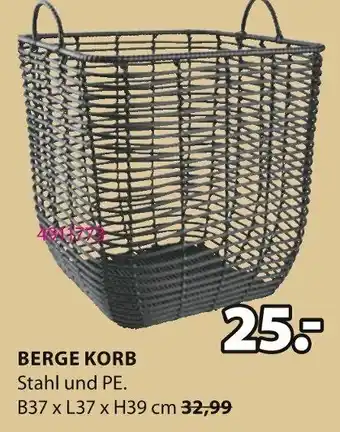 Jysk Berge korb Angebot