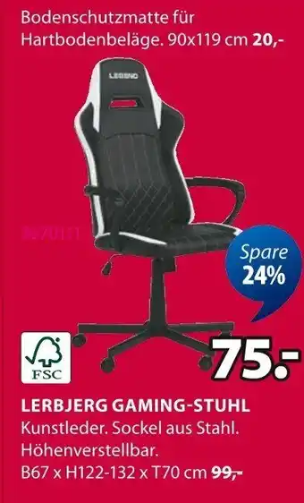 Jysk Lerbjerg gaming-stuhl Angebot