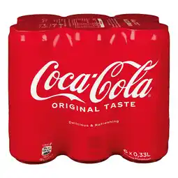 Netto Marken-Discount Coca-Cola 0,33 Liter Dose, 6er Pack - Inhalt: 2 Flaschen Angebot