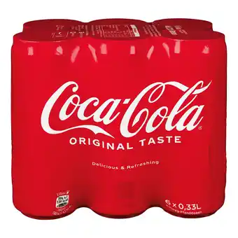 Netto Marken-Discount Coca-Cola 0,33 Liter Dose, 6er Pack - Inhalt: 2 Flaschen Angebot