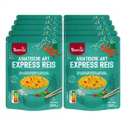 Netto Marken-Discount Bonrisi Expressreis Asia 250 g, 10er Pack Angebot