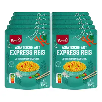 Netto Marken-Discount Bonrisi Expressreis Asia 250 g, 10er Pack Angebot