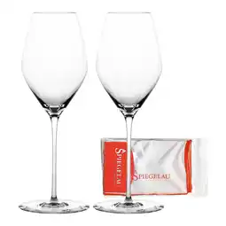 Netto Marken-Discount Spiegelau Champagnergläser + Poliertuch Hi-Lite 347 ml 2er Set Angebot