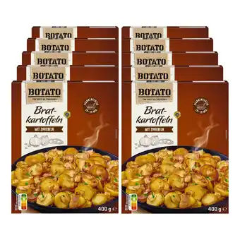 Netto Marken-Discount Botato Bratkartoffeln mit Zwiebeln 400 g, 10er Pack Angebot