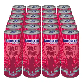 Netto Marken-Discount Booster Energy Drink Wild Cherry Taste 0,33 Liter, 24er Pack Angebot