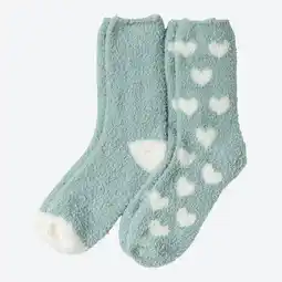 NKD Damen-Kuschelsocken mit unterschiedlichen Musterungen, 2er-Pack Angebot