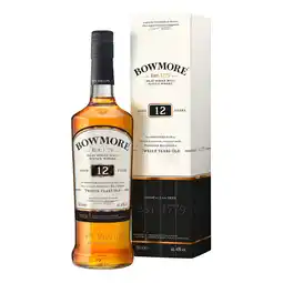 Netto Marken-Discount Bowmore 12 Jahre Single Malt Scotch Whisky 40,0 % vol 0,7 Liter Angebot