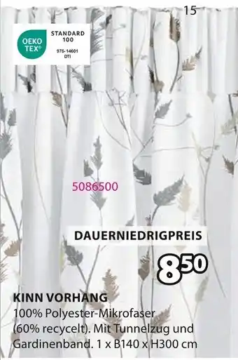 Jysk Kinn vorhang Angebot