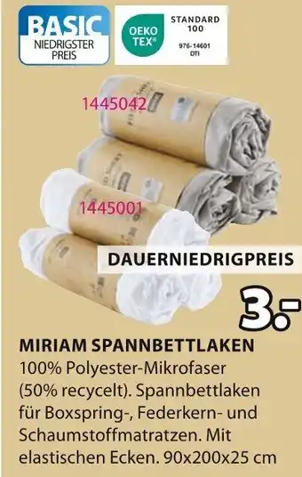 Jysk Miriam spannbettlaken Angebot