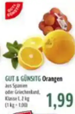 BUNGERT GUT & GÜNSITG Orangen Angebot