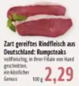 BUNGERT Zart gereiftes Rindfleisch aus Deutschland: Rumpsteaks Angebot