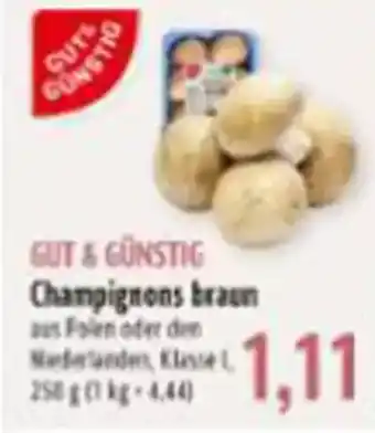 BUNGERT GUT & GUNSTIG Champignons braun Angebot