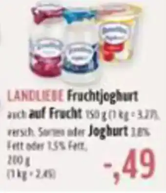 BUNGERT LANDLIEBE Fruchtjoghurt auch auf Frucht oder Joghurt Angebot