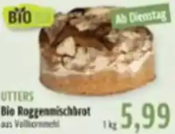 BUNGERT UTTERS Bio Roggenmischbrot Angebot