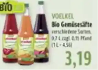 BUNGERT Bio Gemüsesäfte VOELKEL Angebot