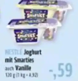 BUNGERT NESTLE Joghurt mit Smarties Angebot