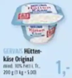 BUNGERT GERVALS Hütten- käse Original Angebot