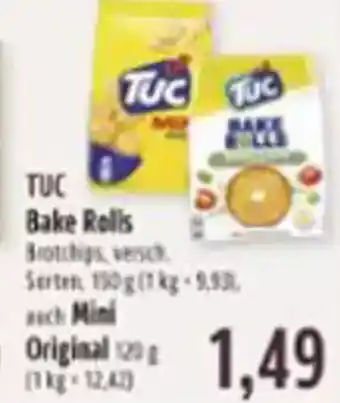 BUNGERT TUC Bake Rolls auch mini Original Angebot