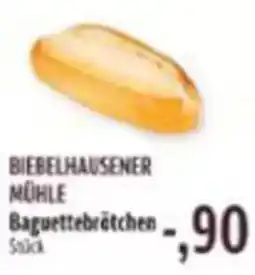 BUNGERT BIEBELHAUSENER MÜHLE Baguettebrotchen Angebot