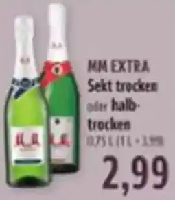 BUNGERT MM EXTRA Sekt trocken oder halb trocken Angebot