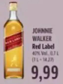 BUNGERT JOHNNIE WALKER Red Label Angebot