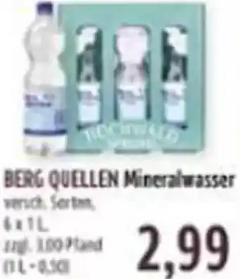 BUNGERT BERG QUELLEN Mineralwasser Angebot